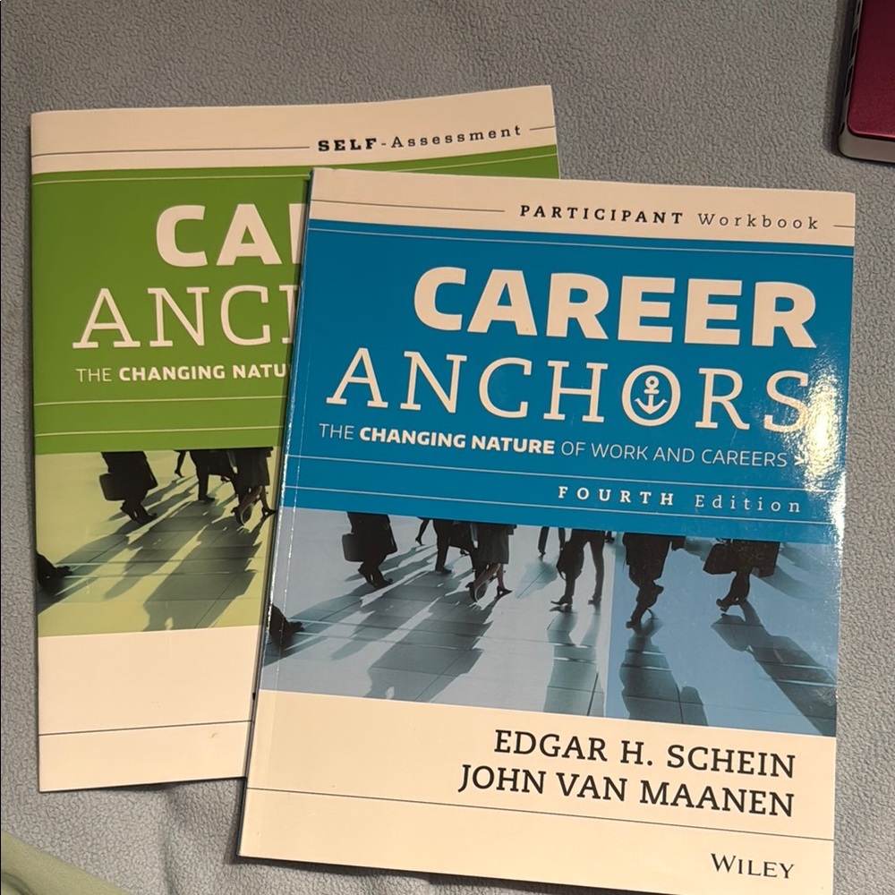 Career Anchors Books by Wiley